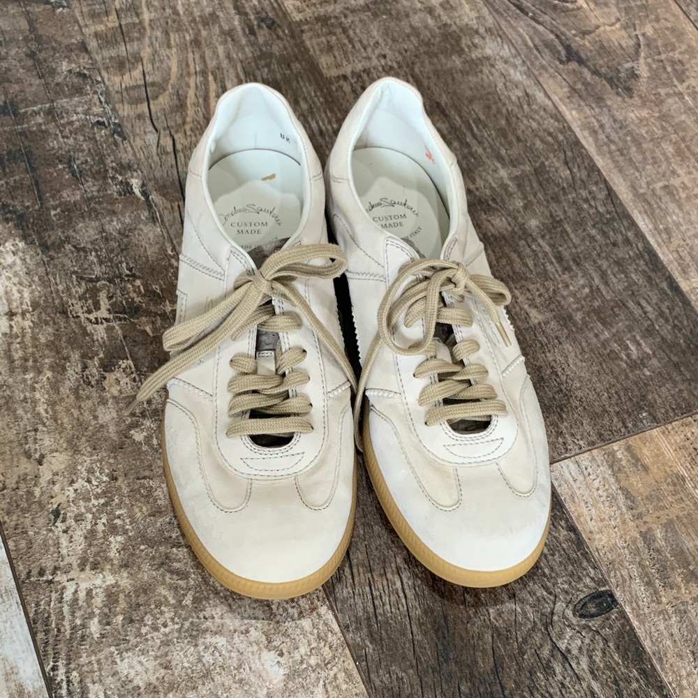 SANTONI Beige Sneakers - Picture 4 of 11